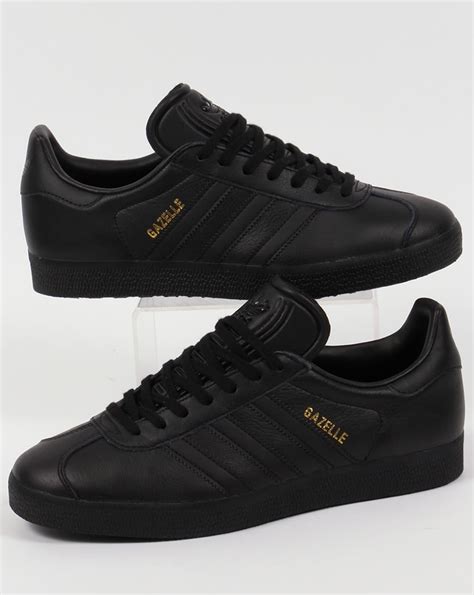 gazelle bold adidas schwarz|black leather gazelles men's.